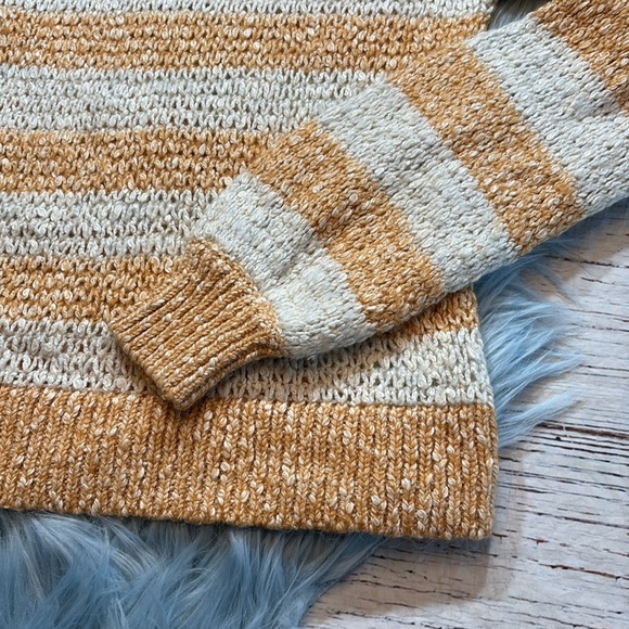 Madewell Baez Pullover Sweater in Stripe sz S - Picture 6 of 10